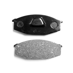 Brake pad set front