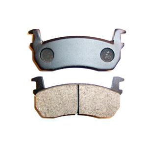 Brake pad set front