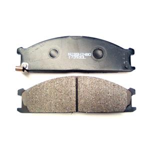 Brake pad set front