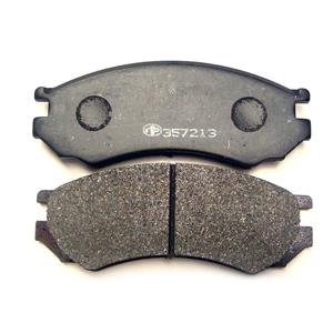 Brake pad set front