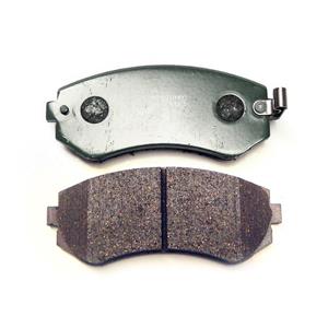 Brake pad set rear